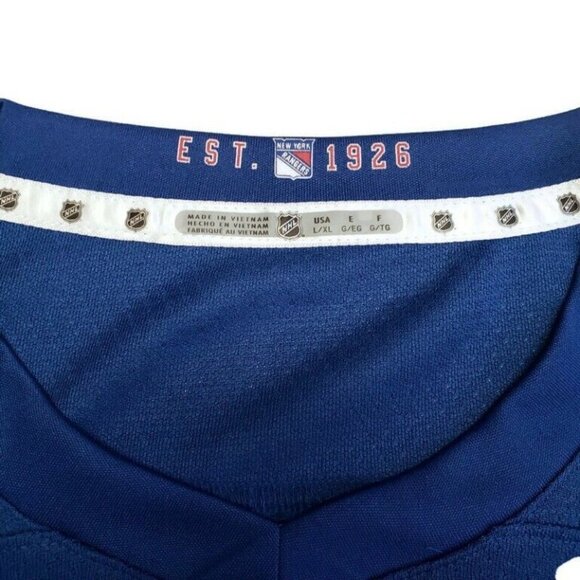 NHL New York Rangers Rick Nash Home Replica Jersey Youth Size L/XL Blue - Picture 4 of 9